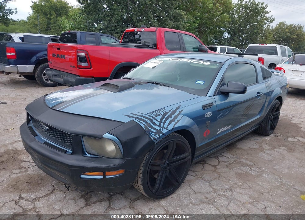 2007 FORD MUSTANG VIN: 1ZVFT80N975346490