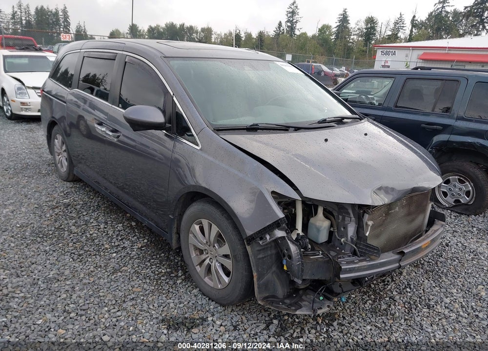 2014 HONDA ODYSSEY EX-L VIN: 5FNRL5H66EB011971
