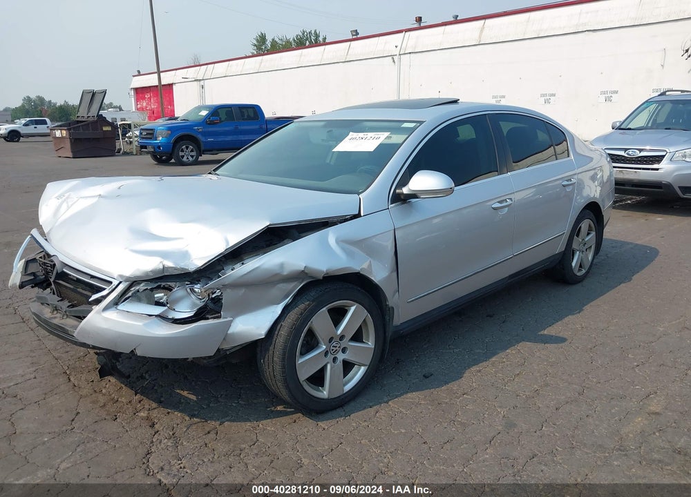 2008 VOLKSWAGEN PASSAT KOMFORT VIN: WVWAK73CX8E137975
