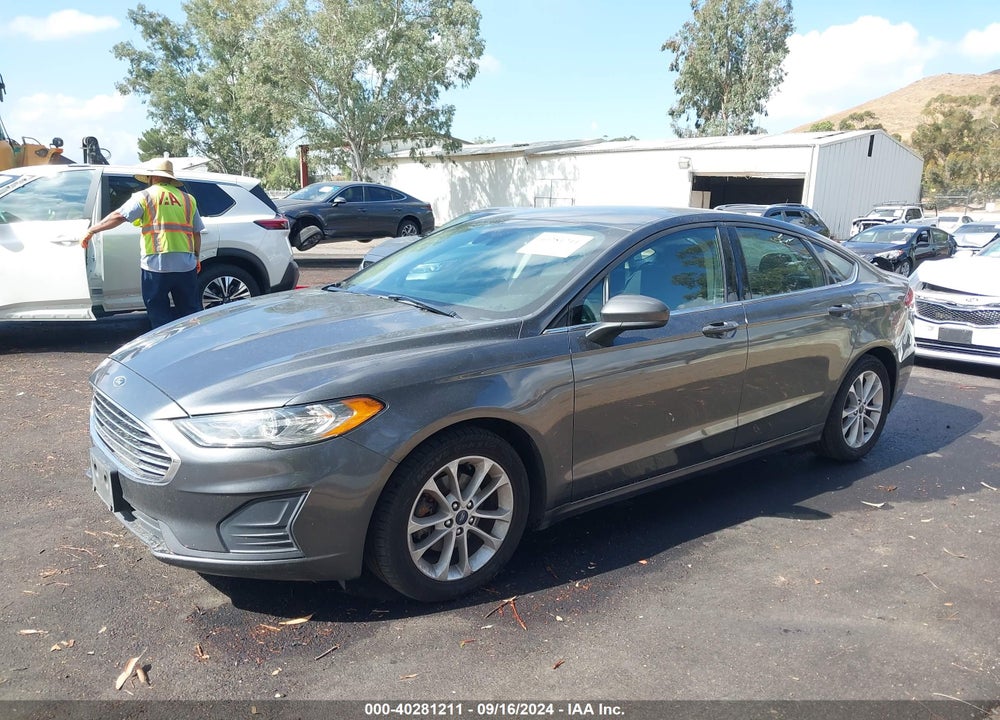 2019 FORD FUSION SE VIN: 3FA6P0H71KR272590