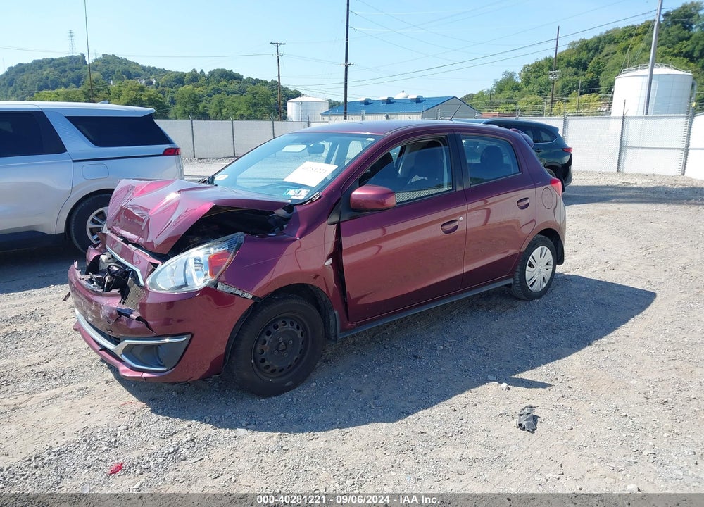 2019 MITSUBISHI MIRAGE VIN: ML32A3HJXKH009039