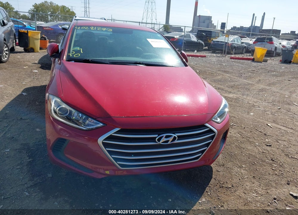 2017 HYUNDAI ELANTRA SE VIN: KMHD74LF4HU065308