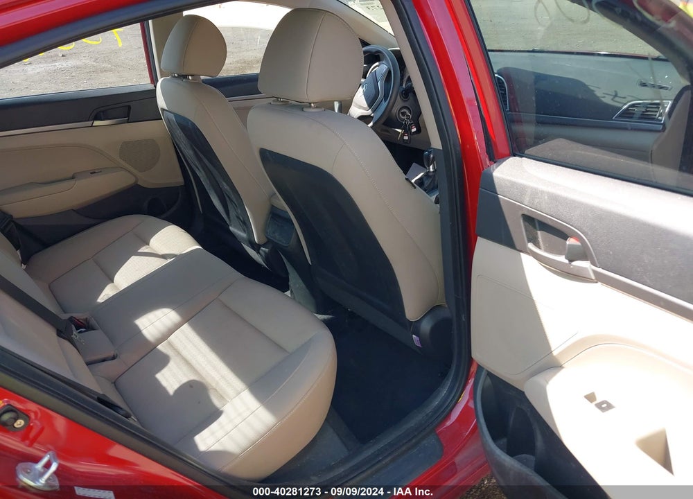 2017 HYUNDAI ELANTRA SE VIN: KMHD74LF4HU065308