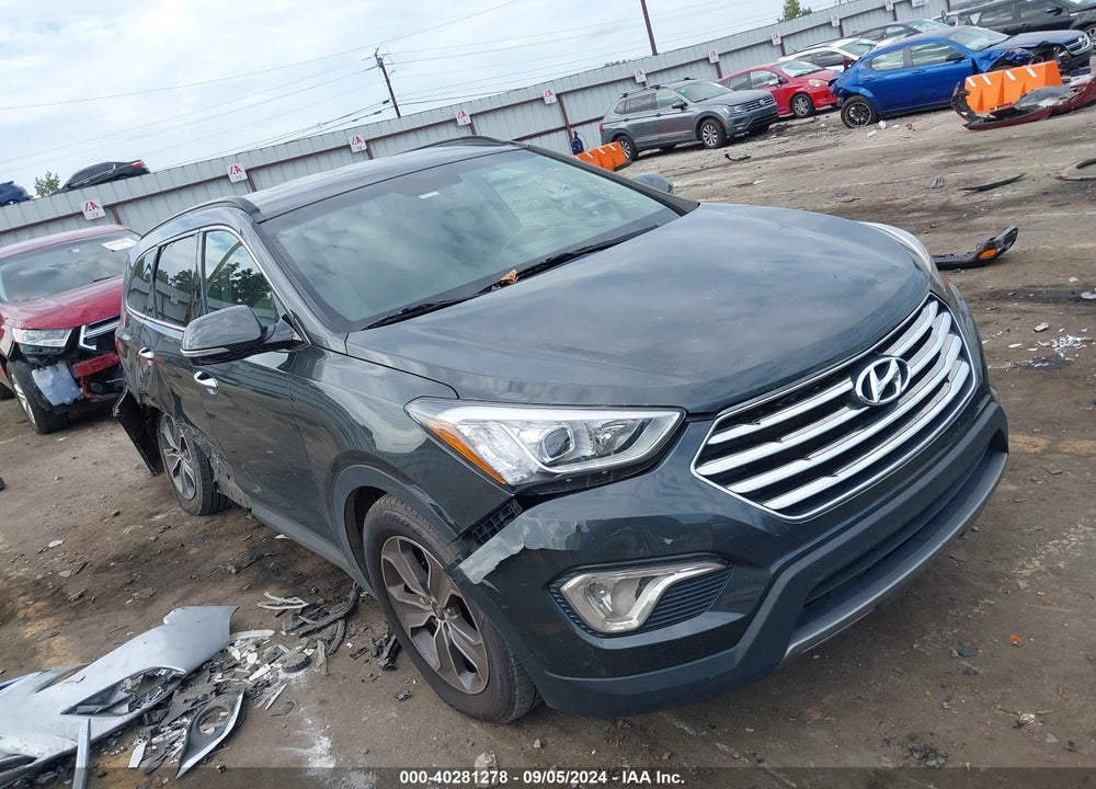 2013 HYUNDAI SANTA FE GLS VIN: KM8SN4HF4DU013533