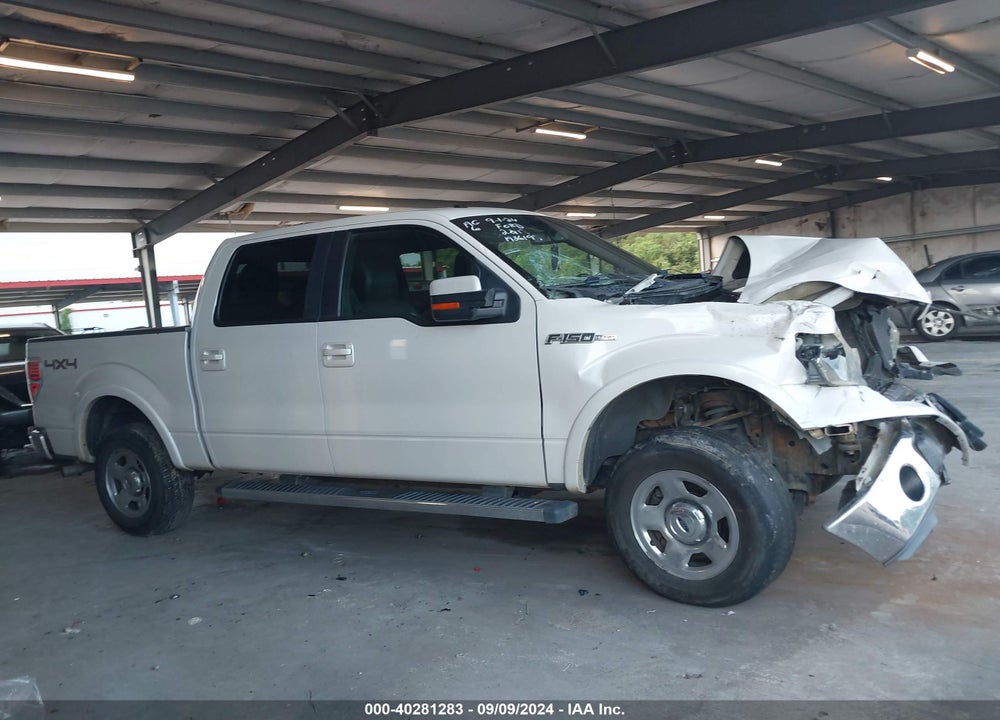 2012 FORD F-150 LARIAT VIN: 1FTFW1EF4CFA86197