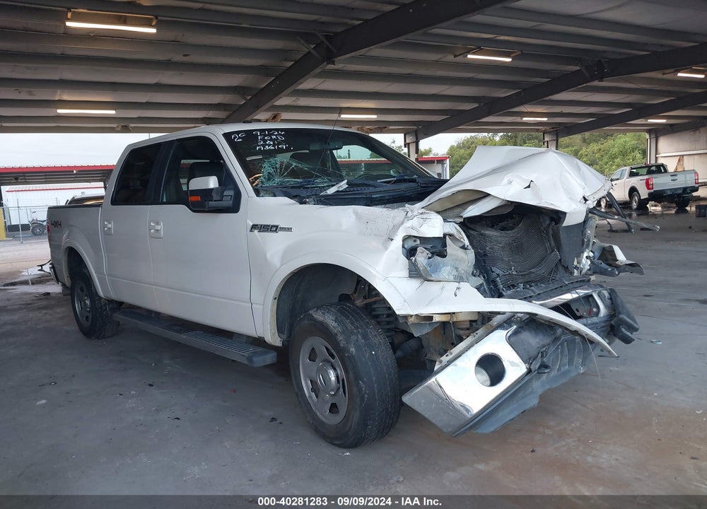 2012 FORD F-150 LARIAT VIN: 1FTFW1EF4CFA86197