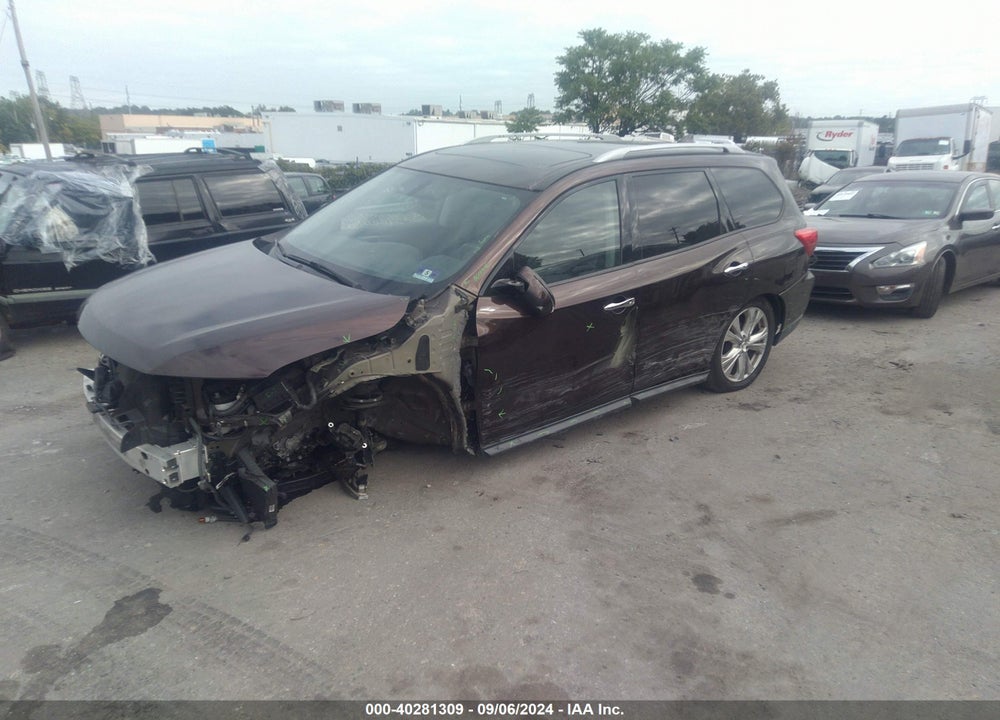 2019 NISSAN PATHFINDER VIN: 5N1DR2MM3KC595925