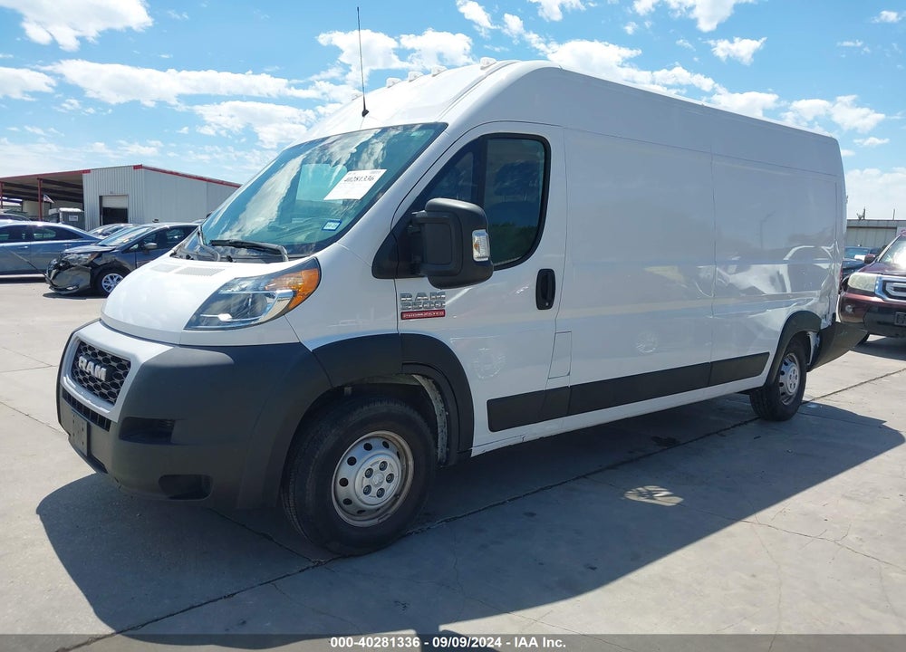 2020 RAM PROMASTER 3500 HIGH ROOF 159 WB VIN: 3C6URVHG3LE113207