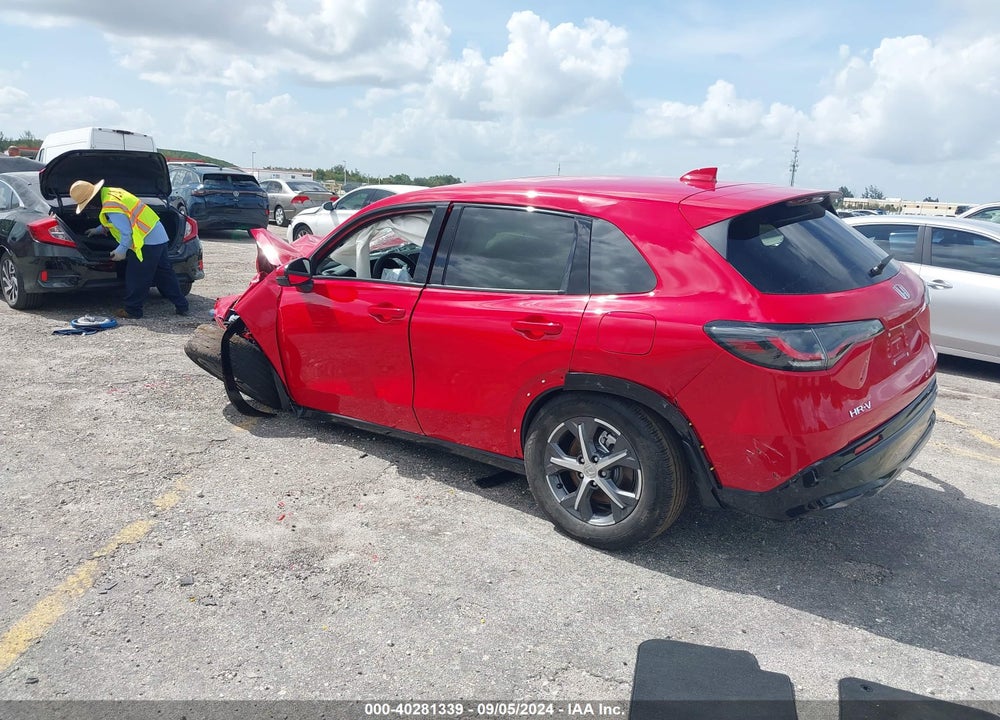 2024 HONDA HR-V 2WD EX-L/2WD EX-L W/O BSI VIN: 3CZRZ1H75RM745626