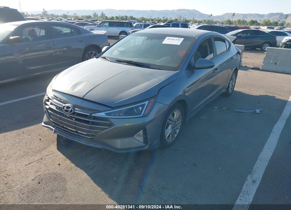 2019 HYUNDAI ELANTRA SEL VIN: 5NPD84LF0KH436435