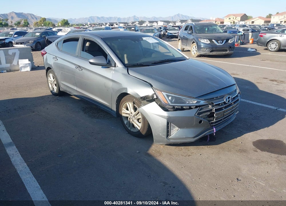 2019 HYUNDAI ELANTRA SEL VIN: 5NPD84LF0KH436435