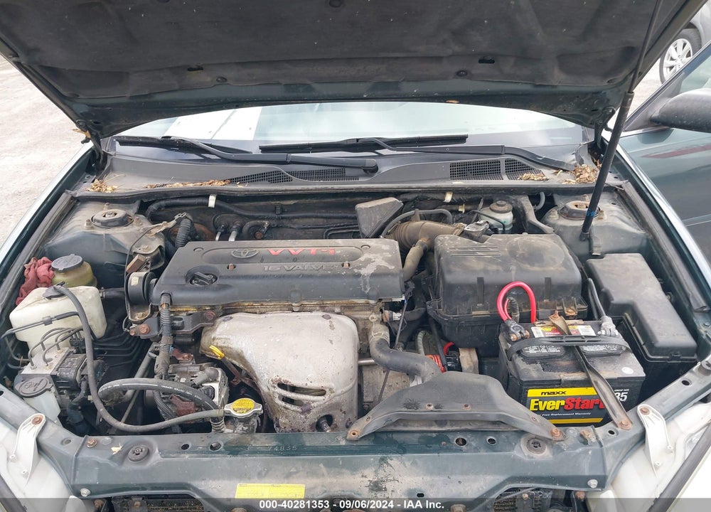 2002 TOYOTA CAMRY LE VIN: 4T1BE32K92U619827
