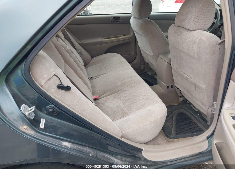 2002 TOYOTA CAMRY LE VIN: 4T1BE32K92U619827