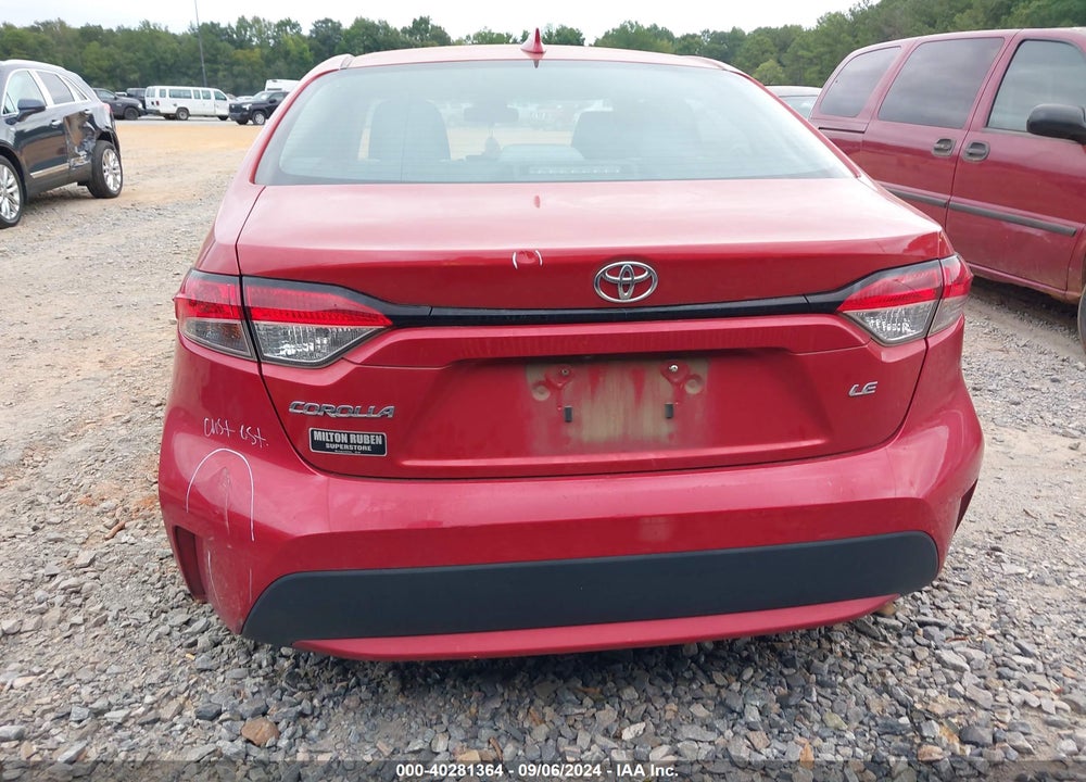 2020 TOYOTA COROLLA LE VIN: 5YFEPRAE2LP135202