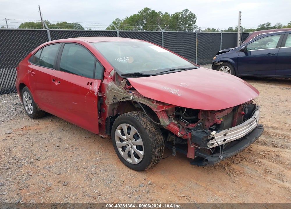 2020 TOYOTA COROLLA LE VIN: 5YFEPRAE2LP135202