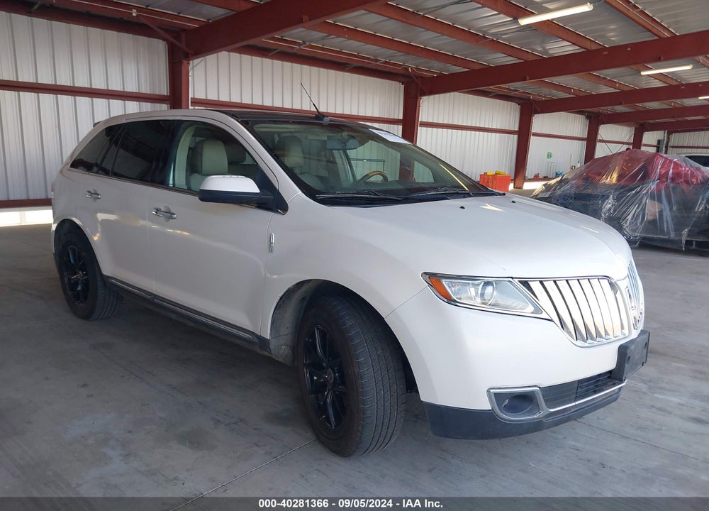 2011 LINCOLN MKX VIN: 2LMDJ6JK6BBJ27645