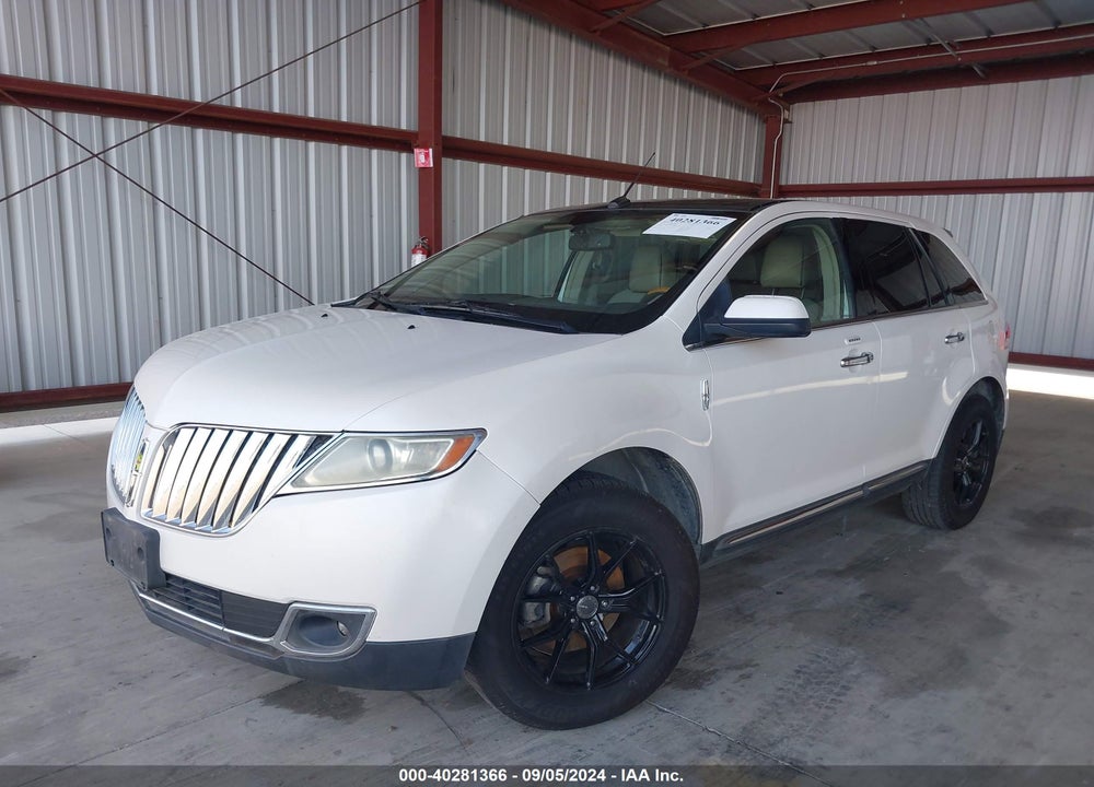 2011 LINCOLN MKX VIN: 2LMDJ6JK6BBJ27645