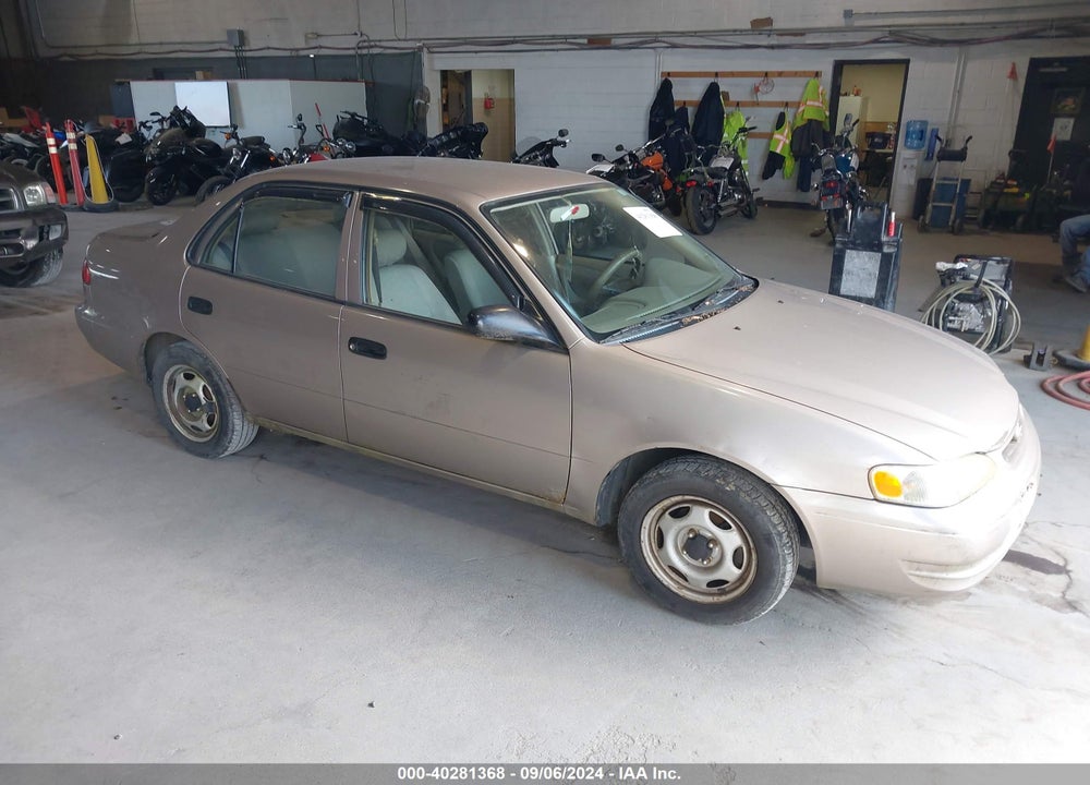 2000 TOYOTA COROLLA VIN: 2T1BR12E8YC359563