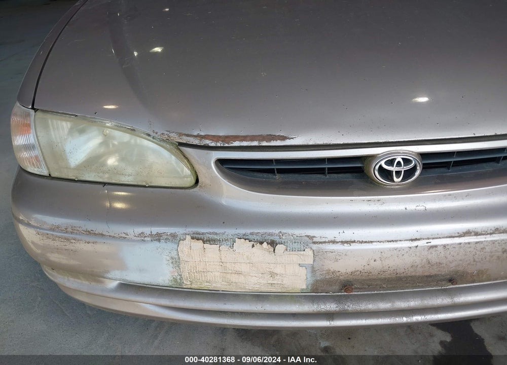 2000 TOYOTA COROLLA VIN: 2T1BR12E8YC359563