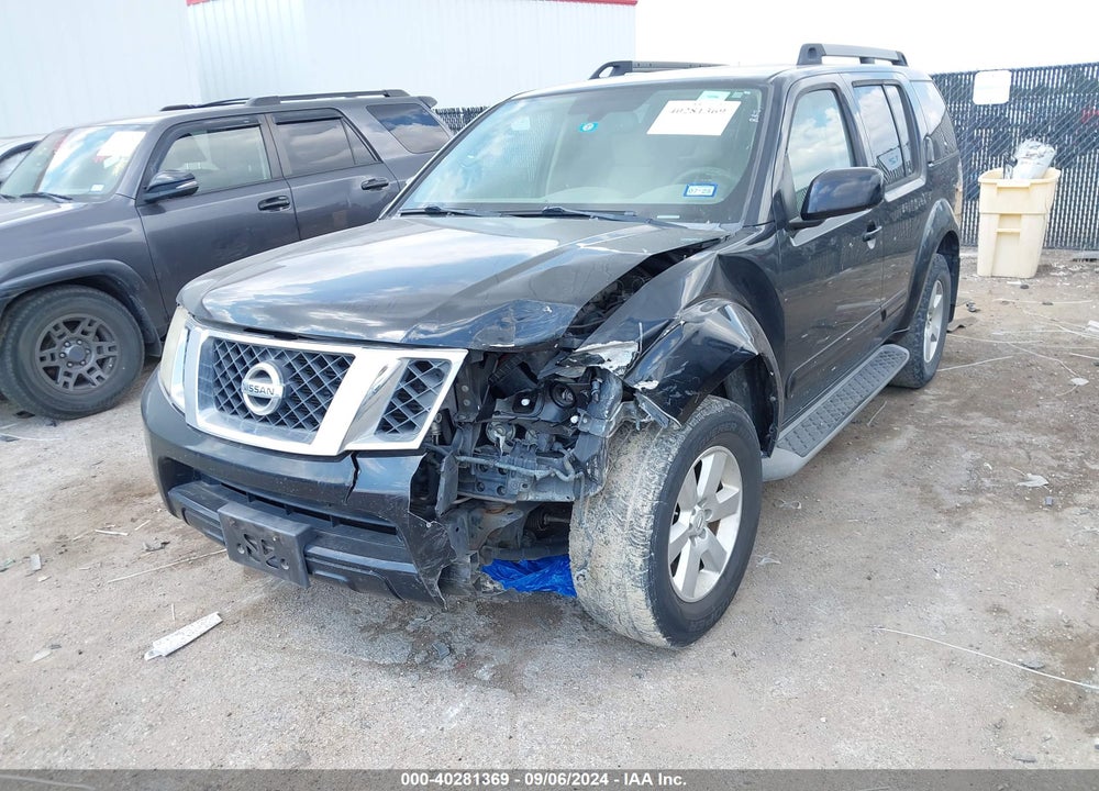 2012 NISSAN PATHFINDER SV VIN: 5N1AR1NN4CC612530