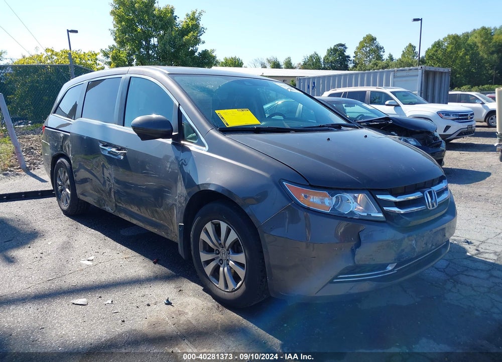 2016 HONDA ODYSSEY EX-L VIN: 5FNRL5H60GB014805