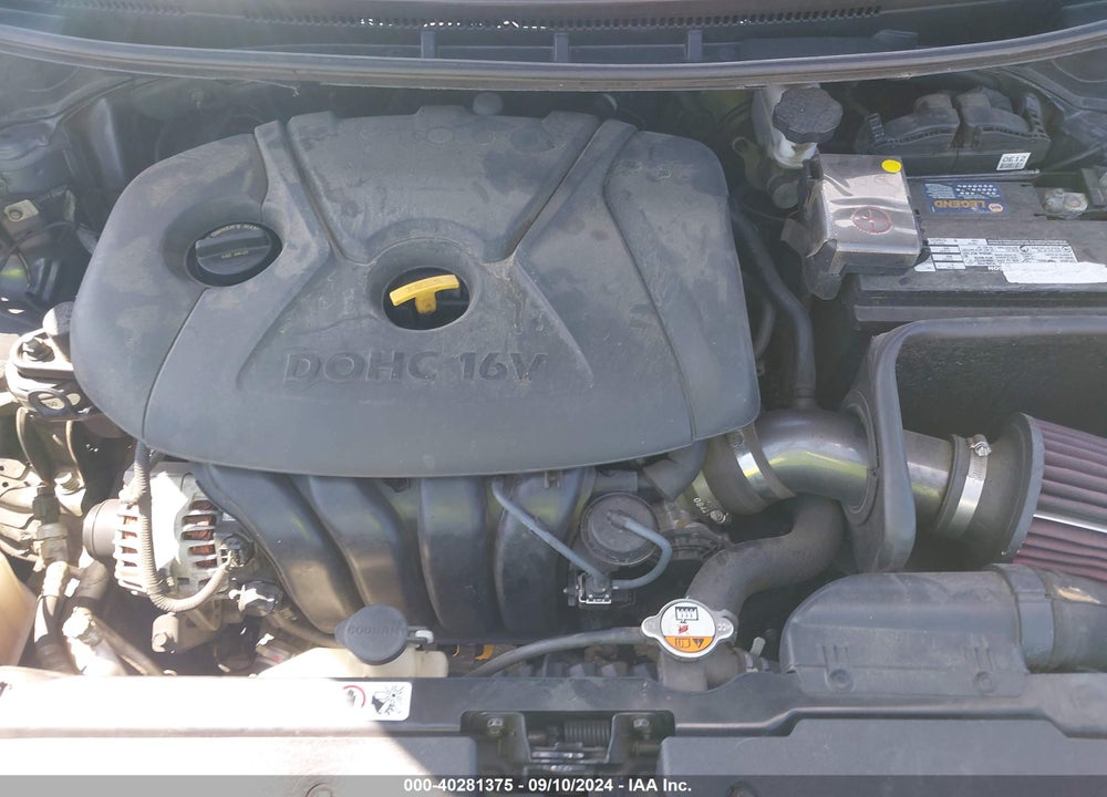 2016 KIA FORTE LX VIN: KNAFK4A67G5612284