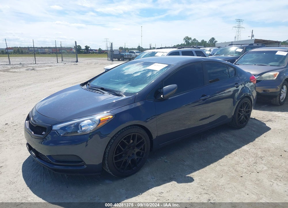 2016 KIA FORTE LX VIN: KNAFK4A67G5612284