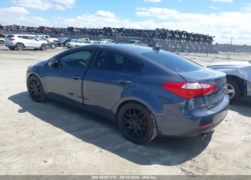 2016 KIA FORTE LX VIN: KNAFK4A67G5612284