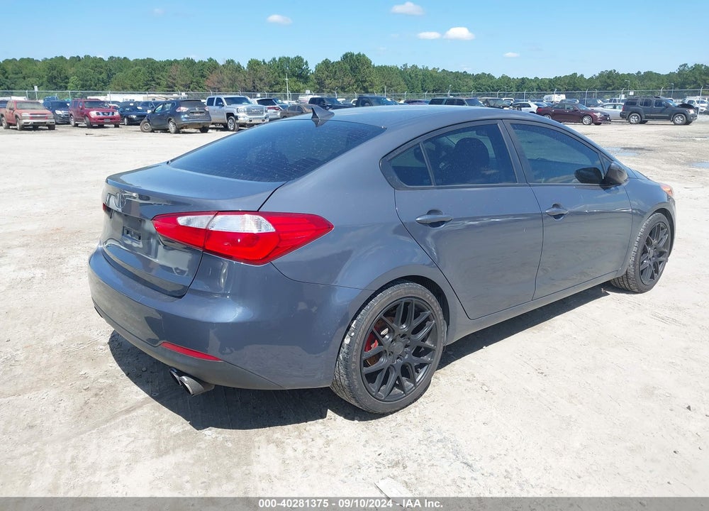 2016 KIA FORTE LX VIN: KNAFK4A67G5612284