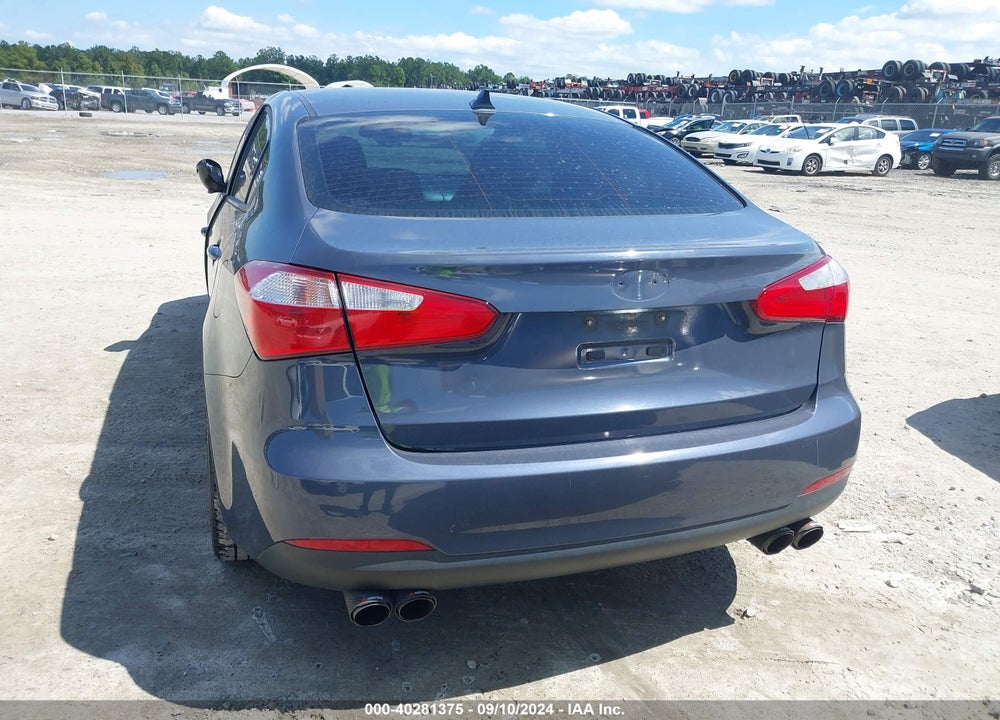 2016 KIA FORTE LX VIN: KNAFK4A67G5612284