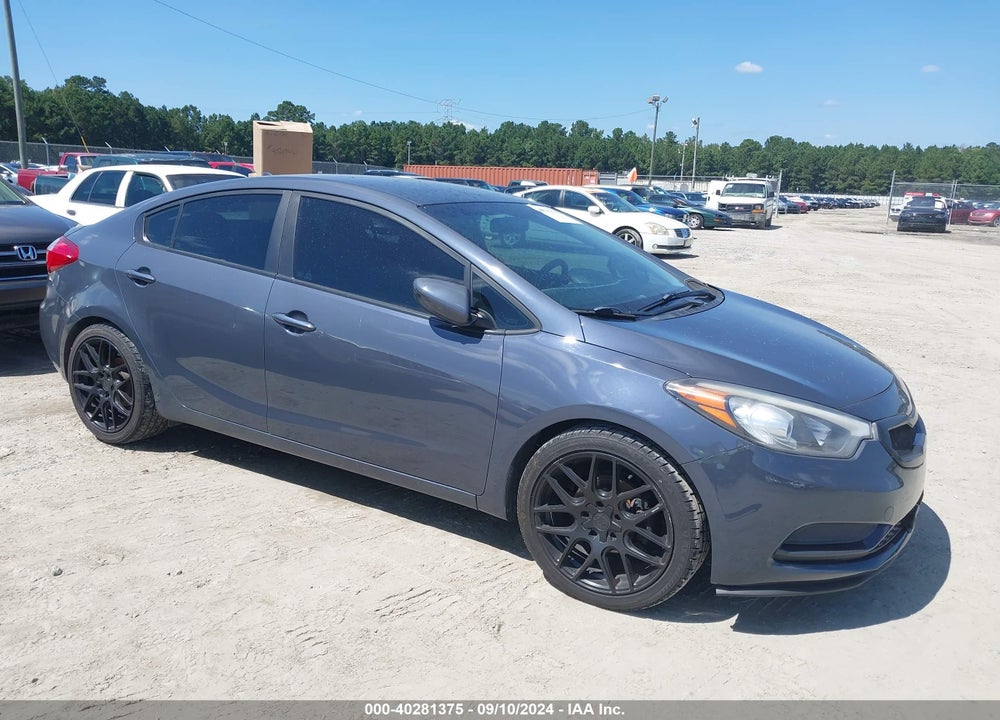 2016 KIA FORTE LX VIN: KNAFK4A67G5612284