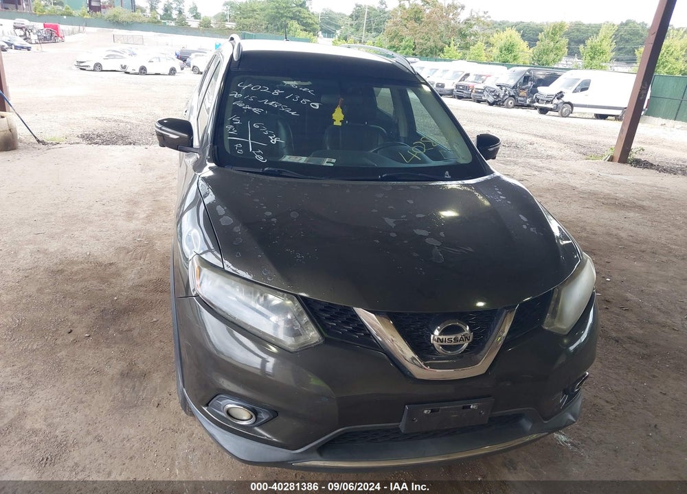 2015 NISSAN ROGUE SL VIN: 5N1AT2MV9FC813871