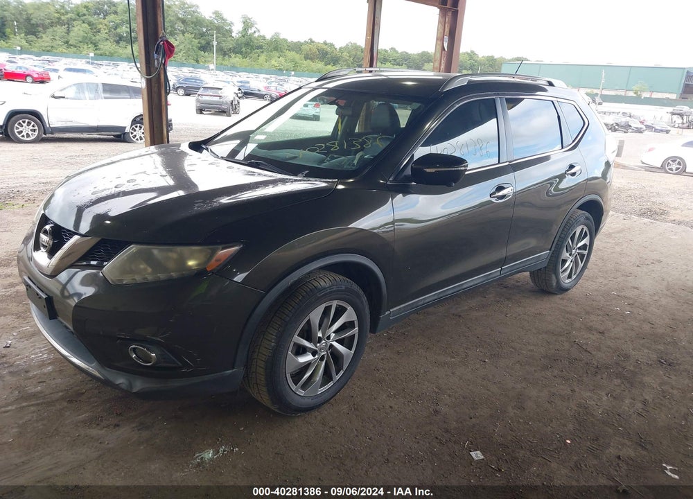 2015 NISSAN ROGUE SL VIN: 5N1AT2MV9FC813871