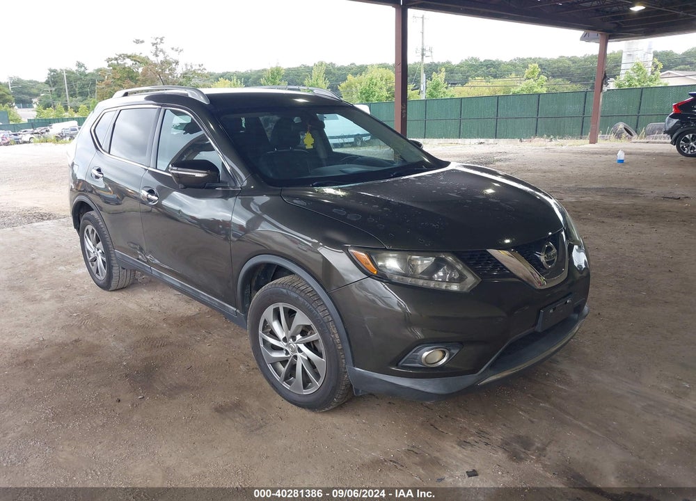 2015 NISSAN ROGUE SL VIN: 5N1AT2MV9FC813871