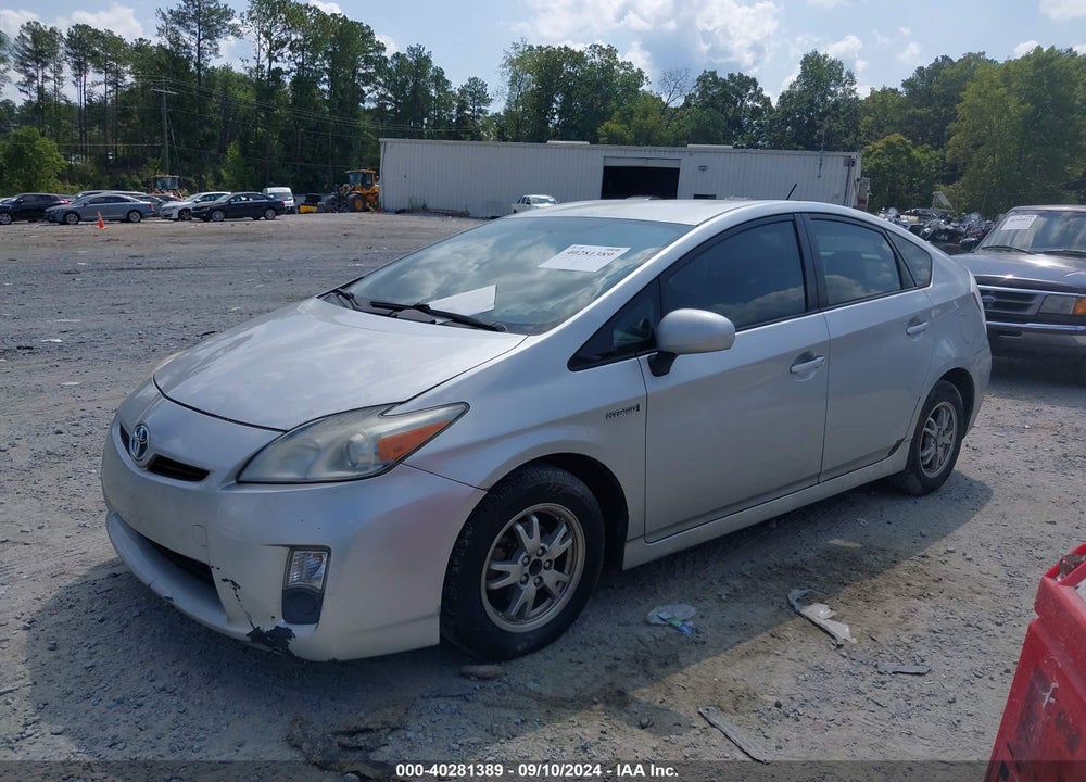 2011 TOYOTA PRIUS TWO VIN: JTDKN3DU9B1368070