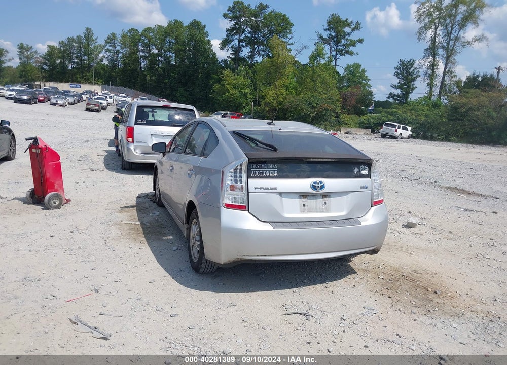 2011 TOYOTA PRIUS TWO VIN: JTDKN3DU9B1368070