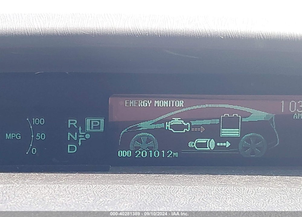 2011 TOYOTA PRIUS TWO VIN: JTDKN3DU9B1368070