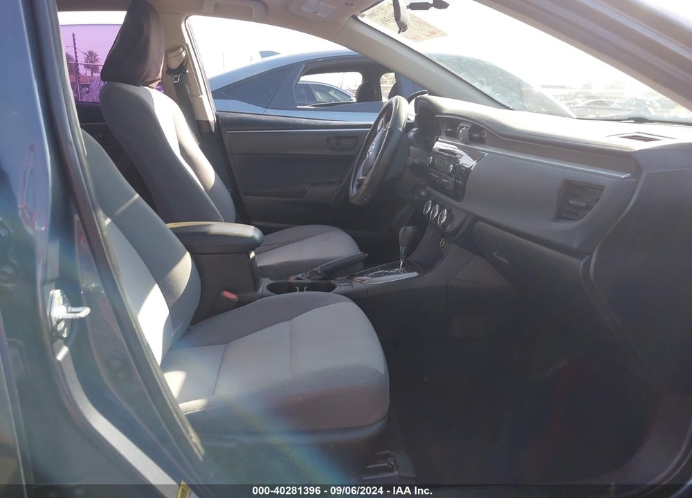 2015 TOYOTA COROLLA L VIN: 5YFBURHE7FP274960