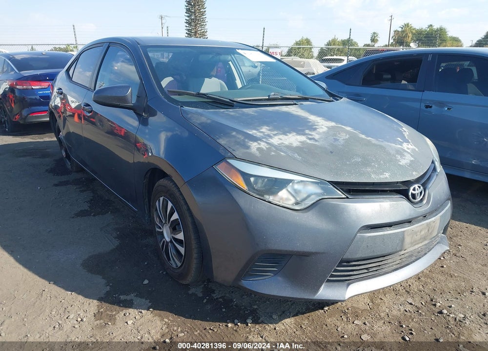 2015 TOYOTA COROLLA L VIN: 5YFBURHE7FP274960