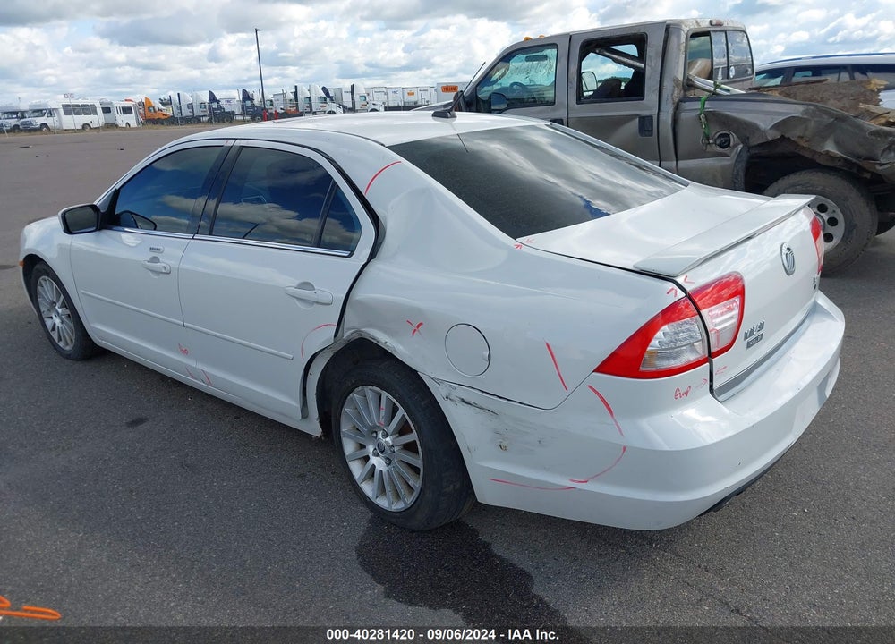 2009 MERCURY MILAN V6 PREMIER VIN: 3MEHM08159R622528