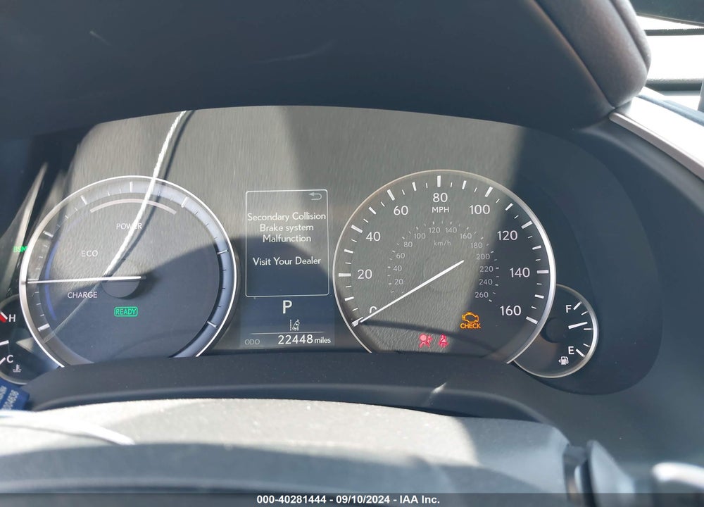2022 LEXUS RX 450HL VIN: JTJHGKFA1N2023869