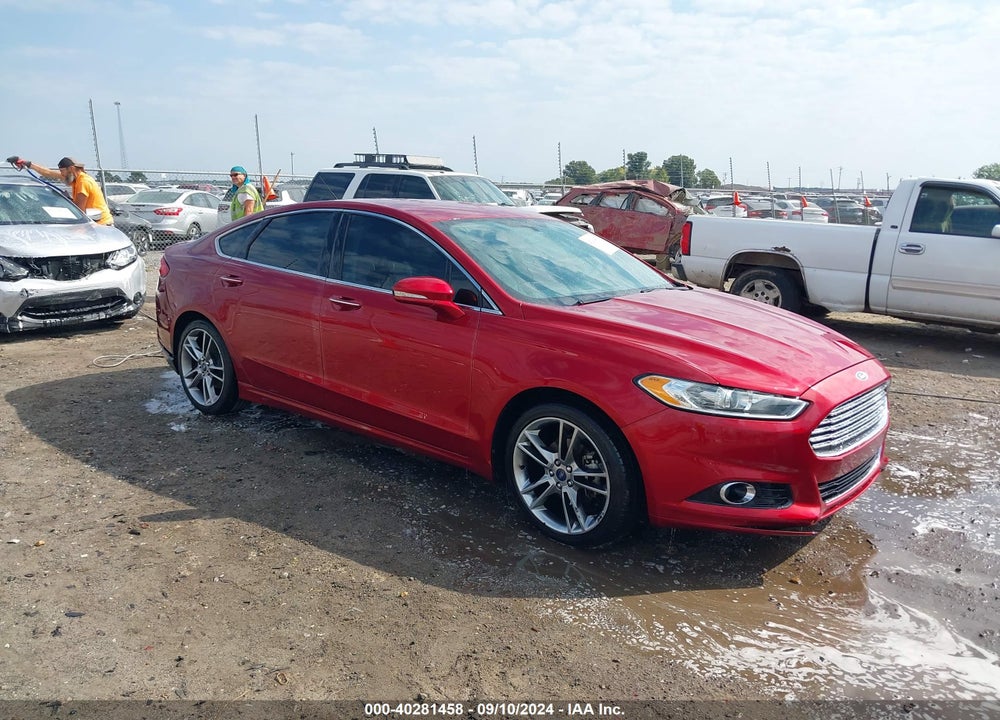 2013 FORD FUSION TITANIUM VIN: 3FA6P0K92DR370735