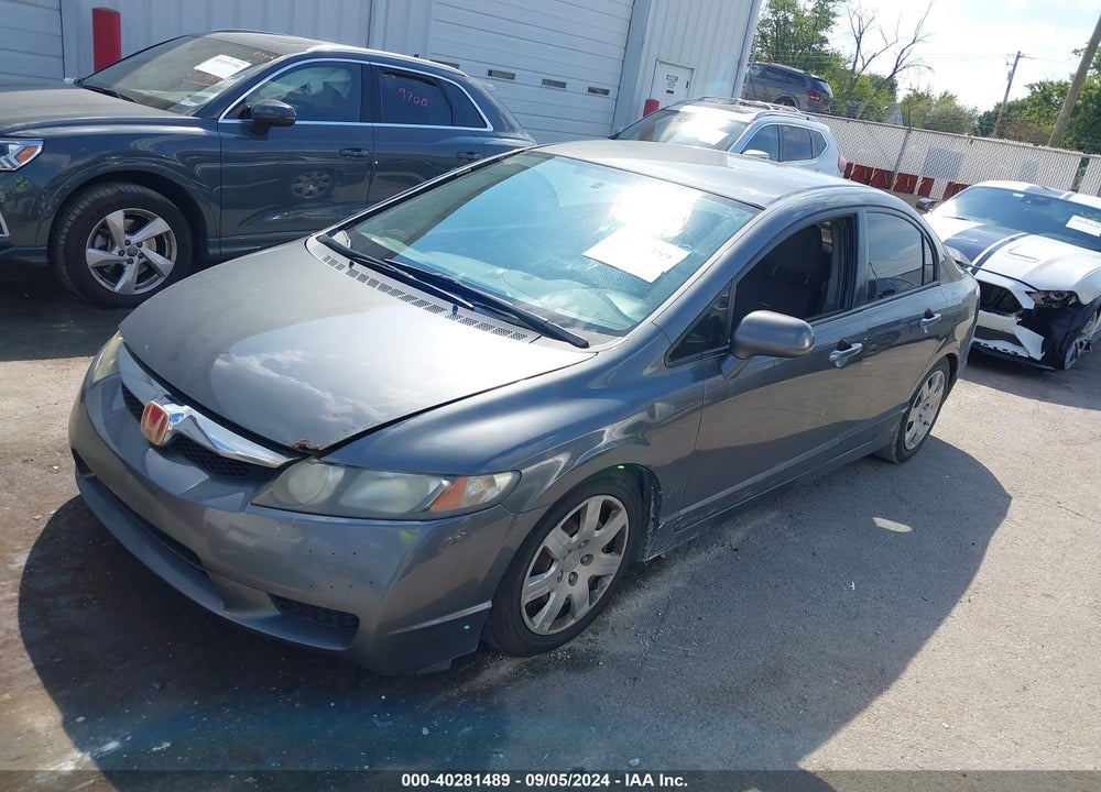 2009 HONDA CIVIC LX VIN: 2HGFA16519H320888