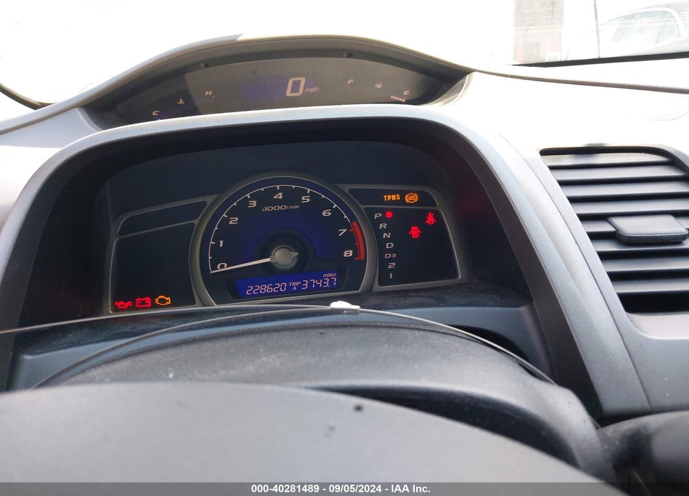 2009 HONDA CIVIC LX VIN: 2HGFA16519H320888