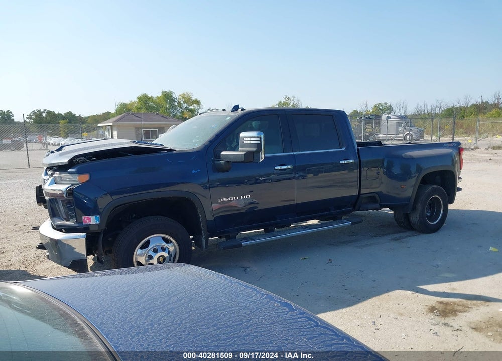 2022 CHEVROLET SILVERADO 3500HD VIN: 1GC4YUEY7NF250162