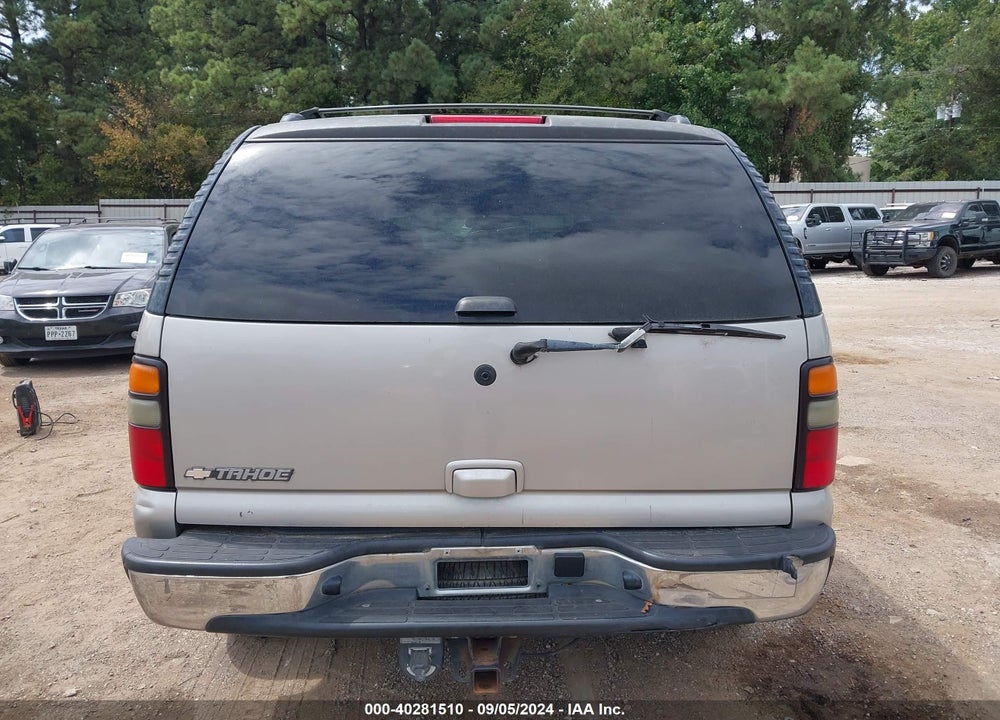 2006 CHEVROLET TAHOE VIN: 1GNEC13Z86R168249