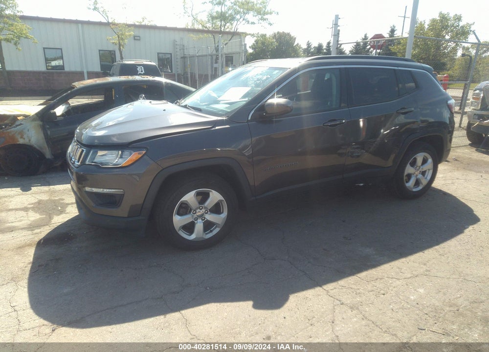 2018 JEEP COMPASS LATITUDE FWD VIN: 3C4NJCBB5JT194144