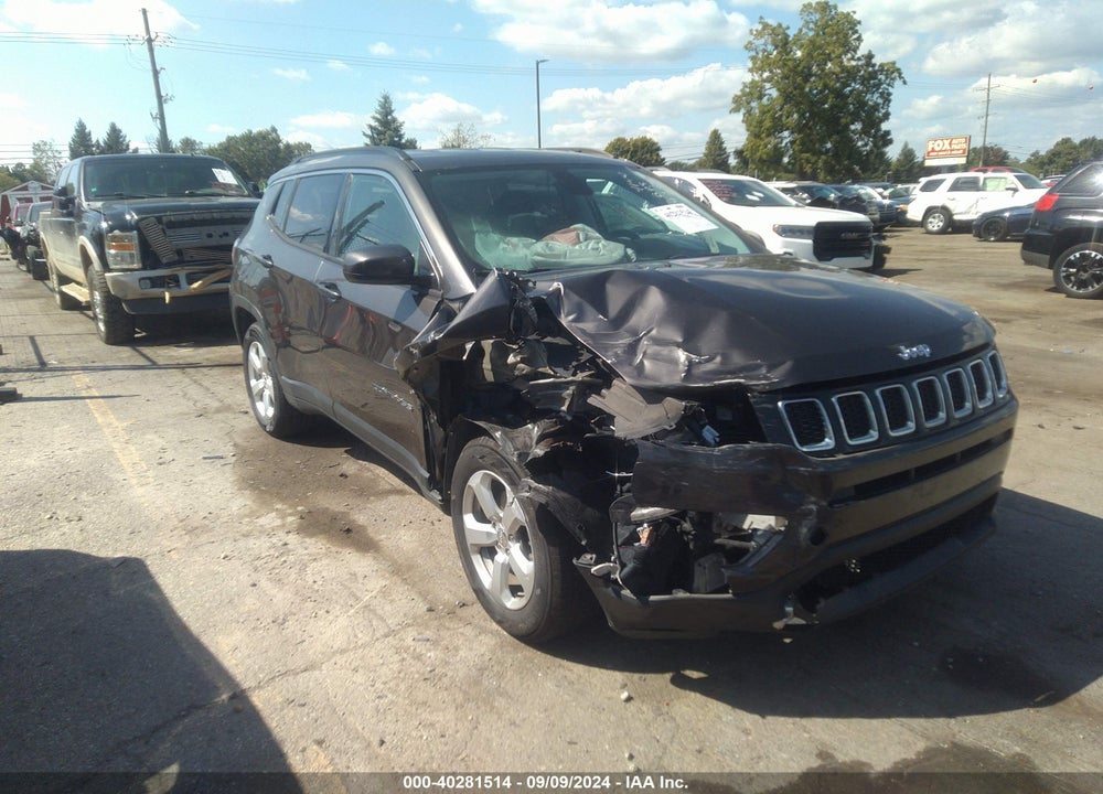 2018 JEEP COMPASS LATITUDE FWD VIN: 3C4NJCBB5JT194144