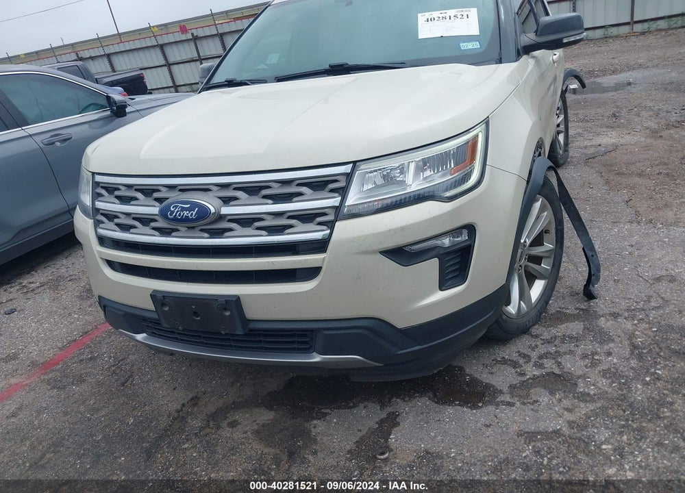 2018 FORD EXPLORER XLT VIN: 1FM5K7D87JGA41657