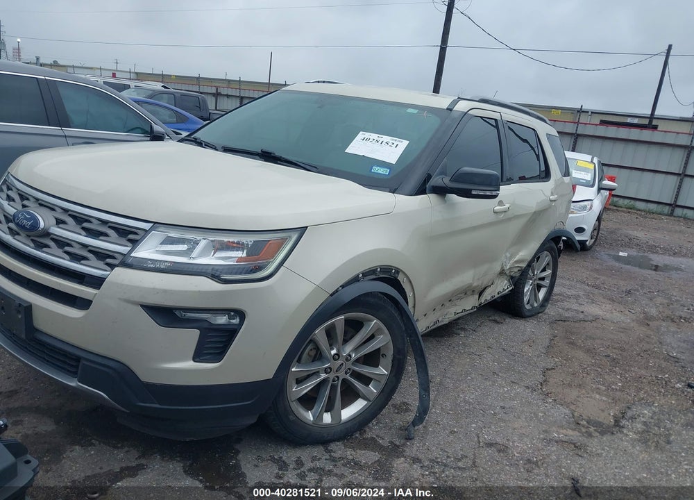 2018 FORD EXPLORER XLT VIN: 1FM5K7D87JGA41657